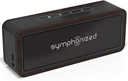 Symphonized NXT 2.0 Bluetooth Wireless Portable Speaker | Dual-Driver Audio Player | AUX Cable Included for Wired Listening | Universal Compatibility (Black)