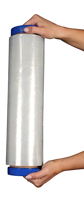 Kleer-Guard Stretch-Wrap with Tension Control Handle. 20” x 1,000 ft./roll. 80 Gauge equivalent. 1 Roll two tension control handles