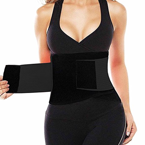 DANLOTE Waist Trainer Corset Tummy Control Waist Cincher Trimmer -Best Body Shaper Fat Burner for Women&men