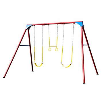 Lifetime Heavy Duty A-Frame Metal Swing Set