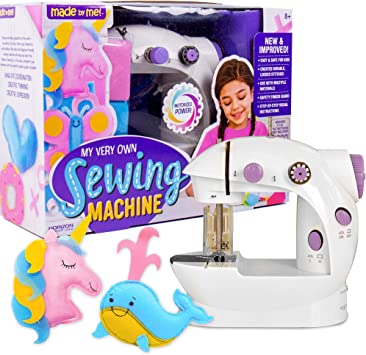 Made By Me My Very Own Sewing Machine - Sewing Machine for Kids – First Sewing Machine for Introduction to Sewing Basics – Arts and Crafts Toy for Kids Ages 8 and Up