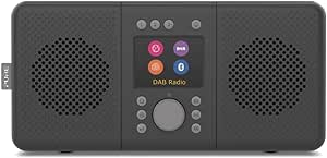 Pure Elan Connect  DAB /FM/Internet Stereo Digital Radio with Bluetooth (Charcoal)