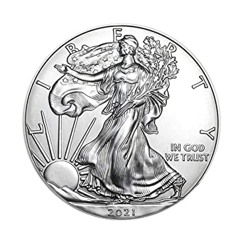 2021-10 Coin Set American Silver Eagle .999 Fine Silver Uncirculated
