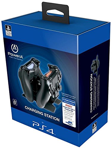 Officially Licensed Mains Powered DualShock 4 Charging Dock (with AC Adaptor) (PS4)