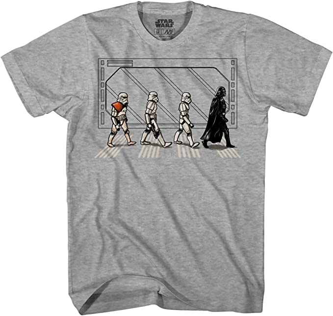 STAR WARS Death Star Road Stormtrooper Crossing Mens T-Shirt