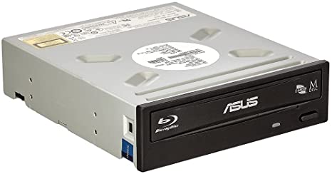 Asus BW-16D1HT Internal Blu-Ray Writer (16x BD-R (SL), 12x BD-R (DL), 16x DVD /-R), BDXL, SATA - Black