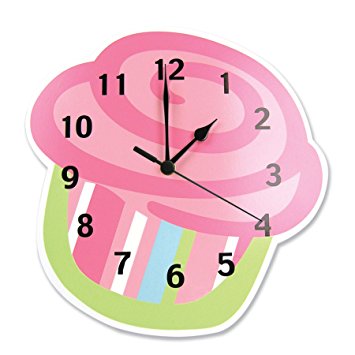 Trend Lab Wall Clock, Cupcake