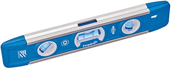 Empire Level EM81.9G 9 Inch Magnetic Torpedo Level w/Overhead Viewing Slot (Made in USA)