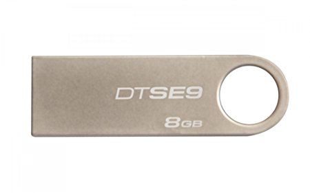 Kingston 8GB DataTraveler SE9 USB 2.0 Flash Drive - Champagne DTSE9H/8GBZ