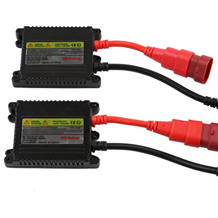 HID Ballast,CICMOD 35W HID Replacement Slim Ballast For H1 H3 H4 H7 H10 H11 9005 9006 All Sizes,(2 Ballasts)