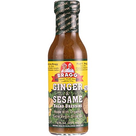 Bragg's Ginger & Sesame Salad Dressing (12 OZ)