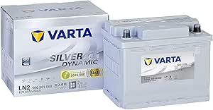 Varta 560901068D852 D52 AGM, Argento