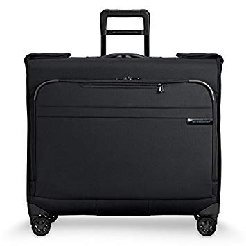 Briggs & Riley Baseline-Softside Carry-On Wardrobe Spinner Luggage, Black