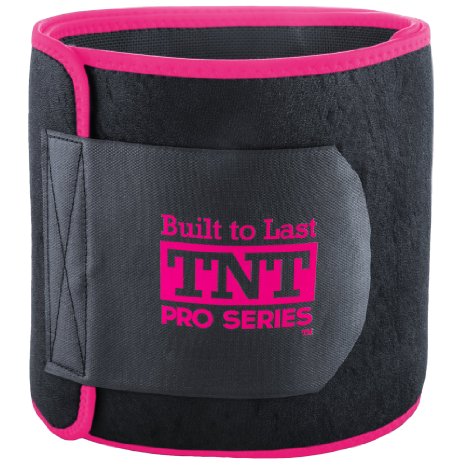 TNT Pro Series Waist Trimmer Weight Loss Ab Belt - Premium Stomach Wrap and Waist Trainer