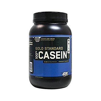 Optimum Nutrition 100% Casein Protein Cookies & Cream 2 lbs Pwdr