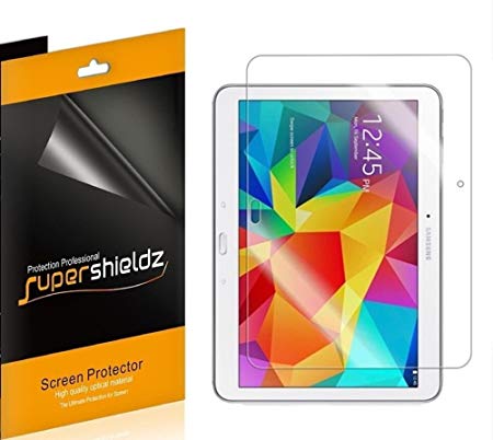 [3-Pack] Supershieldz- Anti-Glare & Anti-Fingerprint (Matte) Screen Protector for Samsung Galaxy Tab 4 10.1 inch   Lifetime Replacement