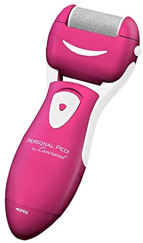 Emson Personal Pedi Electric Foot Callus Remover, Pink, 0.35 Pound