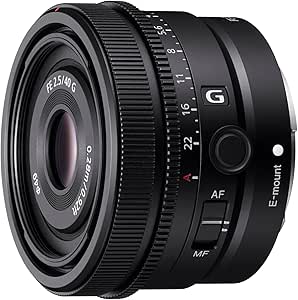 Sony SEL40F25G - Full-Frame Lens FE 40mm F2.5 G - Premium G Series Prime Lens