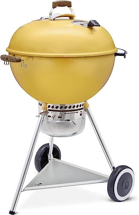 Weber 70th Anniversary Edition 22'' Kettle, Hot Rod Yellow