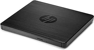 HP External USB DVDRW Drive - optical disc drives (Notebook, DVD±RW, Black, USB 2.0)