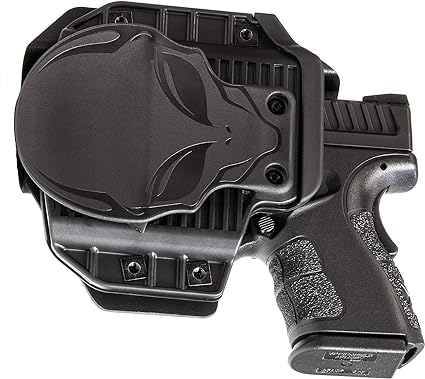 Alien Gear Cloak Mod OWB Paddle Holster - Secure, Modular, and Made in The USA - Custom Fit for Glock, SIG P365, Staccato, Canik, and More - Right/Left Hand - Adjustable Retention - Sleek Design