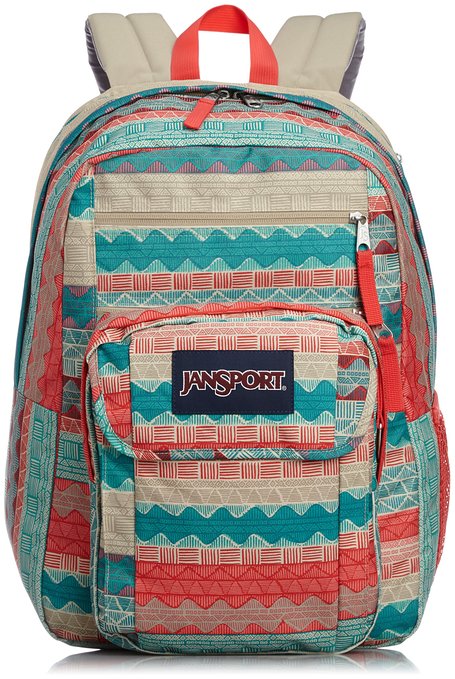 Jansport Digital Student Malt Tan Boho Stripe T69D04G