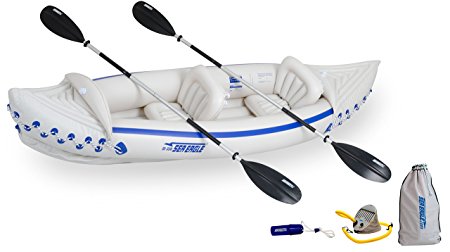 Sea Eagle 330 Inflatable Kayak with Deluxe Package