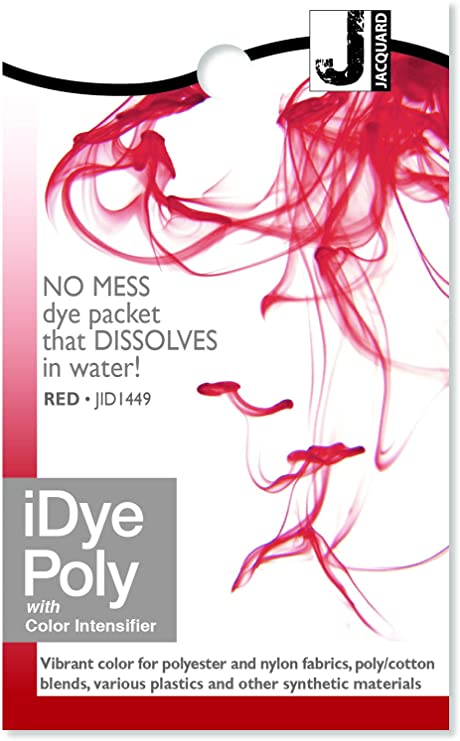 Jacquard IDYE-449 iDye Poly, 14 Grams, Red