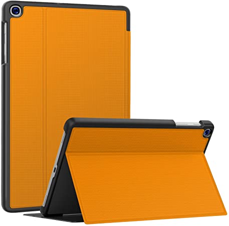 Soke Galaxy Tab A 10.1 Case 2019, Premium Shock Proof Stand Folio Case,Multi- Viewing Angles, Soft TPU Back Cover for Samsung Galaxy Tab A 10.1 inch Tablet [SM-T510/T515/T517],Citrus