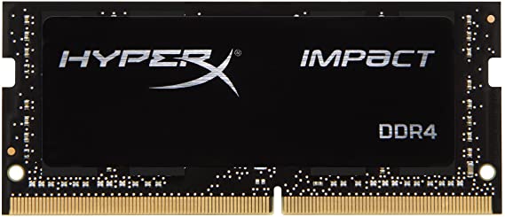 HyperX Kingston 16GB 2933MHz DDR4 Non-ECC CL17 SODIMM (Kit of 2) Impact (HX429S17IB2K2/16) - 16GB Kit (2 x 8GB), Black