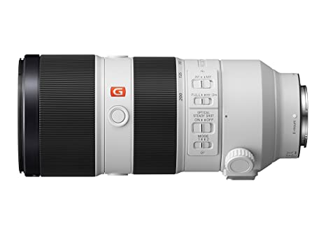 Sony FE 70-200mm F/2.8 GM OSS Lens for DSLR Cameras (Black and White)