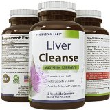 Natural Liver Detox - Solarplast  Pure Milk Thistle Complex - Potent Enzymes for Protein and Fat Digestion - Liver Cleanse Supplement for Men and Women - 60 Veggie Caps - Guaranteed By Huntington Labs