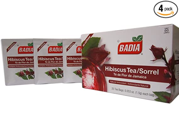 100 Bags-Hibiscus Tea Sorrel Antioxidant Diuteric /Te de Flor Jamaica Antioxidante