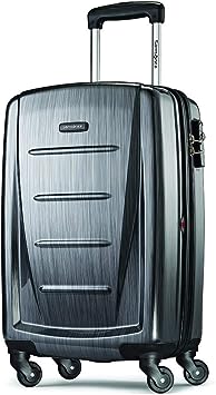 Samsonite Winfield 2 Hardside Gepäck mit Spinner Rollen, Dunkelgrau, Carry-On 20-Inch, Winfield 2 Hartschalengepäck mit Spinnrollen