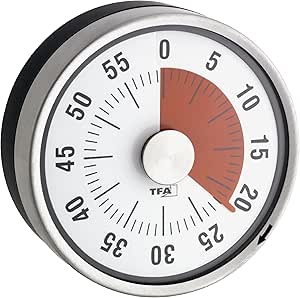 38.1028.10 Puck Kitchen Timer, Anthracite/Black