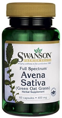 Full Spectrum Avena Sativa Green Oat Grass 400 mg 60 Caps