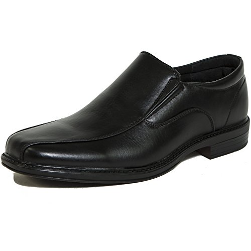 Alpine Swiss Men's Dress Shoes Leather Lined Slip on Loafers