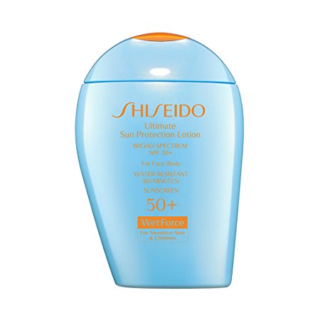 Shiseido/Ultimate Spf 50 Sun Protection Lotion Sensitive&Children 3.3 Oz