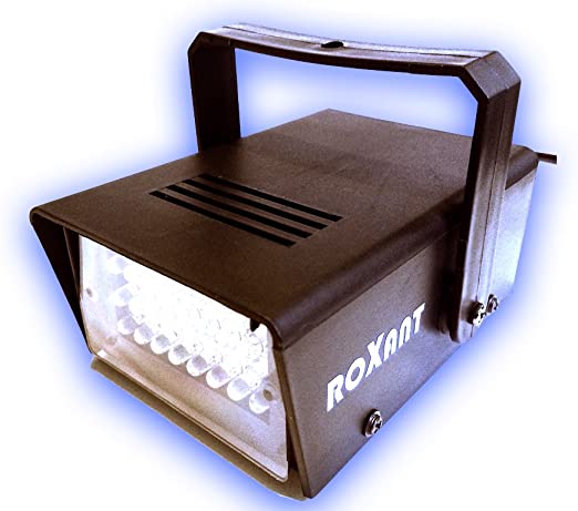 Roxant Pro Mini LED Strobe Light with 24 Super Bright LEDs With Variable Speed Control - ROX-ST1
