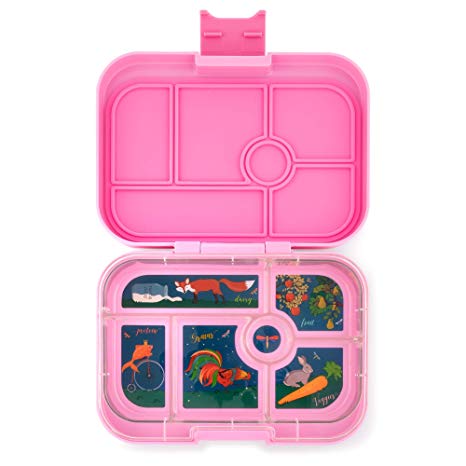 Yumbox Original Leakproof Bento Lunch Box Container for Kids (Stardust Pink)