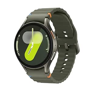 Samsung Galaxy Watch 7 (44mm, Green, BT) with 3nm Processor | Dual GPS | Sapphire Glass & Armour Aluminum | 5ATM & IP68 | HR, SpO2, BP & ECG Monitor