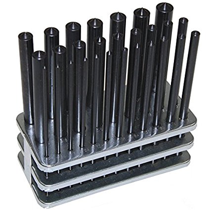 Anytime Tools Transfer Punch 28 piece Set 3/32" - 1/2" All Steel