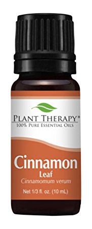 Cinnamon Leaf Essential Oil 100% Pure, Undiluted, Therapeutic Grade (10 ml)