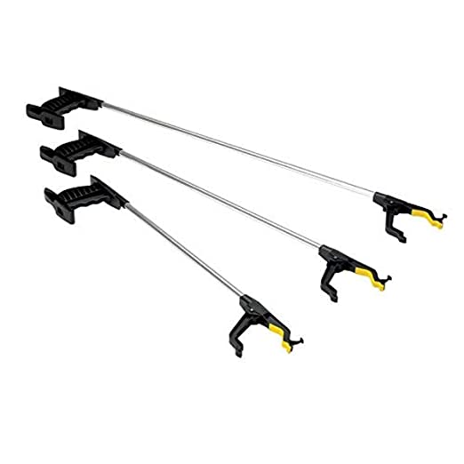 Sammons Preston Handi-Reacher, Long - 30", Lightweight, Rotating, Easy-to-Use, Handy Trigger Grabber, Created for People with Restricted Grip Strength and Gripping Capabilities to Help Pick Things Up