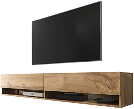 Selsey Wander 1800 TV Stand for TVs up to 90 inch Suitable for LED LCD OLED CURVED Screens
