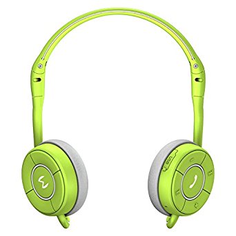 Moudio M100 Wireless Stereo Bluetooth Smart Headphones, Activity Calorie Tracker, Fitness Monitor, Sports Headset, Music Streaming, Hands-Free voice calls With Android and IOS APP (green)