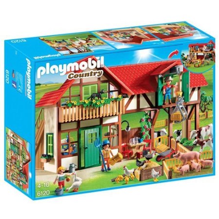 Playmobil 6120 Country Large Farm with over 15 Animals