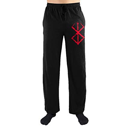 Crunchyroll Berserk Anime Logo Print Men's Loungewear Lounge Pants