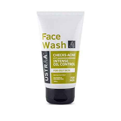 Ustraa Face Wash for Oily Skin, 100g