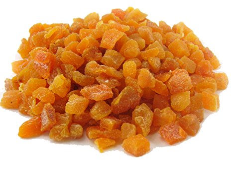 Anna and Sarah Turkish Sun-Dried Diced Apricots in Resealable Bag, 3 Lbs